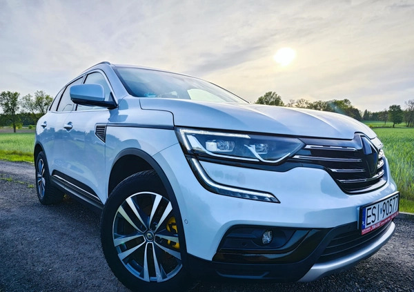 Renault Koleos cena 81700 przebieg: 115270, rok produkcji 2018 z Sieradz małe 326